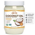 Organic Refined Coconut Oil for Cooking & Baking