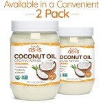 Organic Refined Coconut Oil for Cooking & Baking