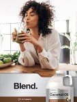 Horbäach Coconut Oil for Cooking - 64 oz