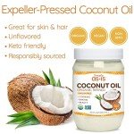 Organic Refined Coconut Oil for Cooking & Baking