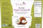 Organic Extra Virgin Coconut Oil - 1 Gallon
