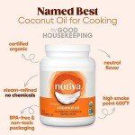 Nutiva Organic Steam-Refined Coconut Oil, 78 Fl Oz
