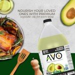 Organic Avocado Oil for Cooking and Frying - 64 Fl Oz