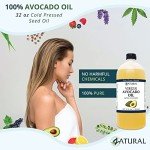 Pure Avocado Oil for Cooking and Frying (32 oz)