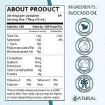 Pure Avocado Oil for Cooking and Frying (32 oz)