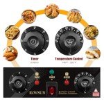 ROVSUN 12.5QT Electric Deep Fryer with Timer