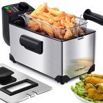 Aigostar Electric Deep Fryer with View Window