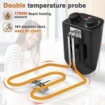 5.3QT Electric Deep Fryer with Three Baskets