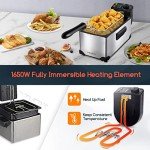 Aigostar Electric Deep Fryer with View Window