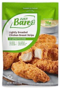 Lightly Breaded Chicken Breast Strips - 1.50 LB