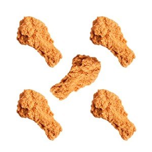 5 Pcs Realistic Fake Fried Chicken Decor