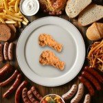 5 Pcs Realistic Fake Fried Chicken Decor