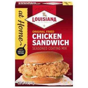 Louisiana Fish Fry Seasoned Coating Mix - 4 oz