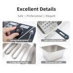 Large Capacity Electric Deep Fryer with Baskets