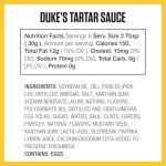 Duke's Tartar Sauce - 12 Pack, 8 Oz Each