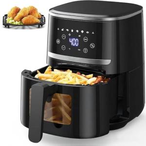 5Qt Digital Air Fryer with Clear Window
