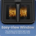 Chefman TurboFry 7-Qt Air Fryer, 6-in-1