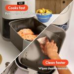 Bella 6 Qt Slim Air Fryer with Presets