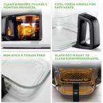 Nutrichef 5.8 Quart Air Fryer with Presets