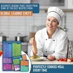 Air Fryer Cheat Sheet Magnets - Cooking Guide