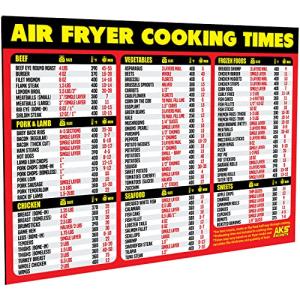Air Fryer Cooking Times Cheat Sheet Magnet