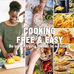 Air Fryer Cooking Cheat Sheet Magnet Set
