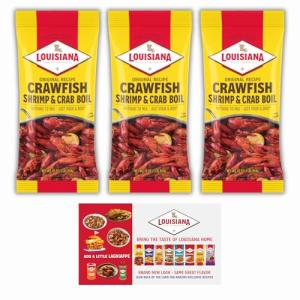 Louisiana Fish Fry Crawfish & Shrimp Boil Pack