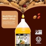 AVO Non-GMO Peanut Oil for Frying, 1 Gallon