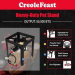 CreoleFeast 30 Qt Turkey & 10 Qt Fish Fryer Set