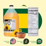 AVO Non-GMO High Oleic Sunflower Oil - 1 Gallon