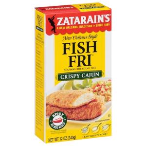 Zatarain's Cajun Fish Fry Breading Mix, 12 oz