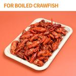 Disposable 14" Trays for Seafood Parties, 50 Pack