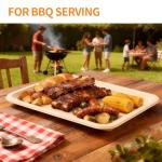 Disposable 14" Trays for Seafood Parties, 50 Pack