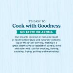 Carrington Farms Non-GMO Liquid Coconut Cooking Oil 32 Oz