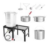 ROVSUN 30QT Turkey Fryer & 10QT Fish Fryer Kit