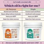 Nutiva Organic Refined Coconut Oil, 128 Fl Oz