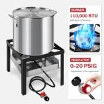 60 Qt Seafood Boiling Pot with Accessories