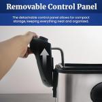 Elite Gourmet Electric 4.5 Qt Immersion Deep Fryer