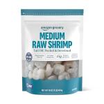Frozen Medium Peeled Shrimp, Responsibly Sourced 1 lb