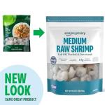 Frozen Medium Peeled Shrimp, Responsibly Sourced 1 lb