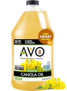 AVO Organic Canola Oil for Frying & Cooking