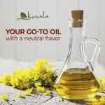 Kevala Canola Oil – Premium Vegan Cooking Oil, 64 oz