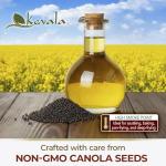 Kevala Canola Oil – Premium Vegan Cooking Oil, 64 oz