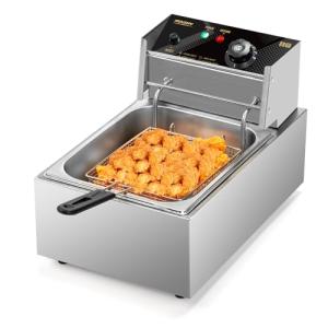 ROVSUN 11.4QT Electric Deep Fryer with Basket