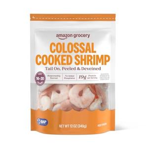 Colossal Peeled & Deveined Tail-On Shrimp 12 oz