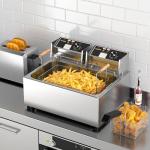 TANGME 3400W Commercial Electric Deep Fryer