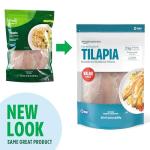 Frozen Skinless Tilapia Fillets Value Pack 2 lb
