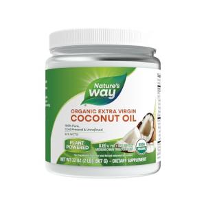 Nature's Way Organic Extra Virgin Coconut Oil 32 Oz