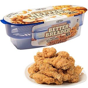 Mess-Free Breading Station for Fish Frying