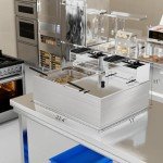 22.8QT Electric Deep Fryer with Dual Baskets